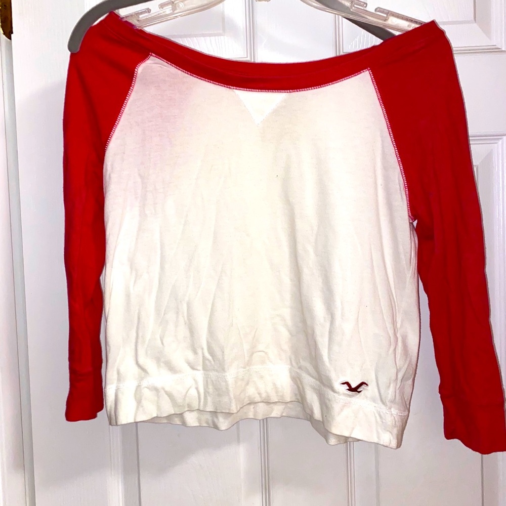 Hollister baseball tee